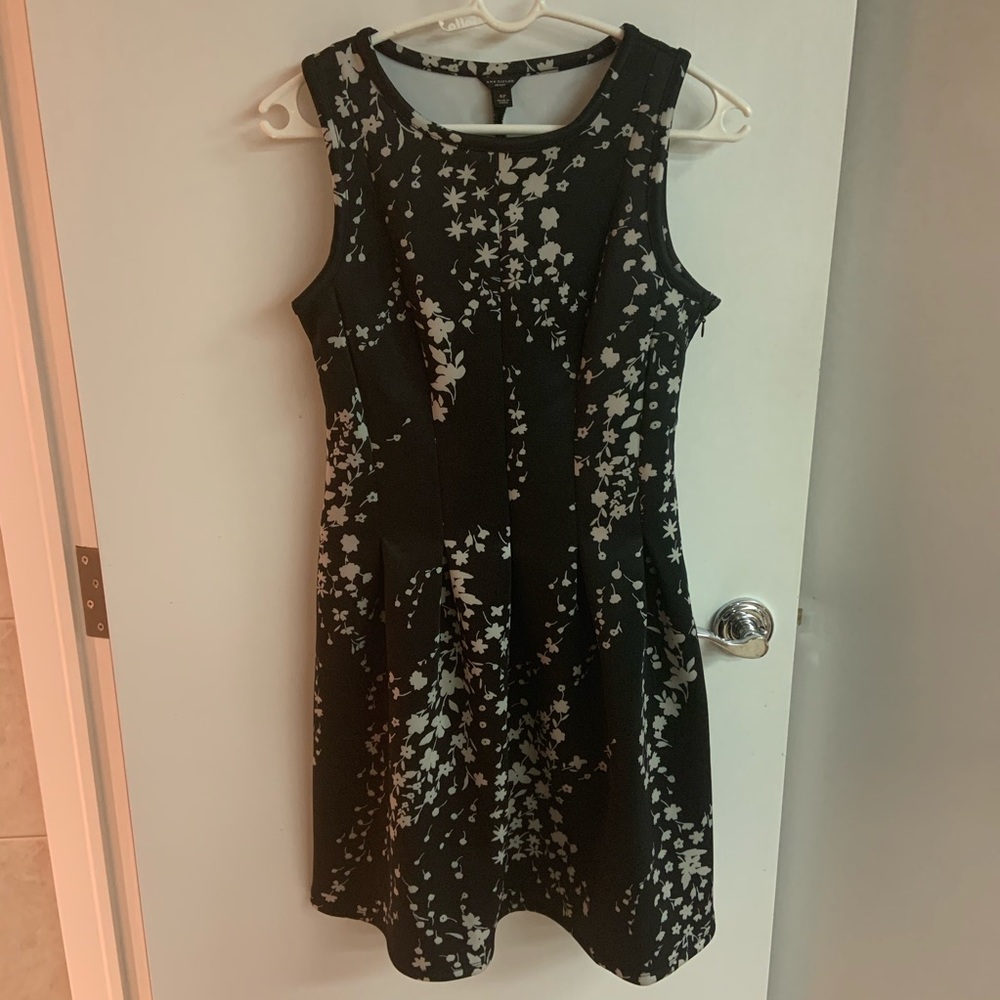 Black and white dress